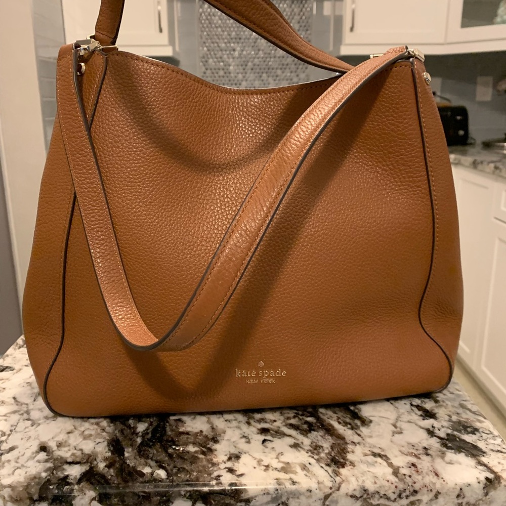 Kate Spade Leila Triple Compartment Shoulder Bag NWOT